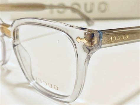 women's glasses gucci|Gucci transparent glasses.